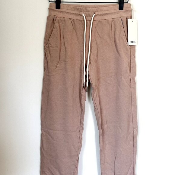 NWT MATE the Label Rose Organic Terry Classic Jogger - XS - Picture 4 of 10